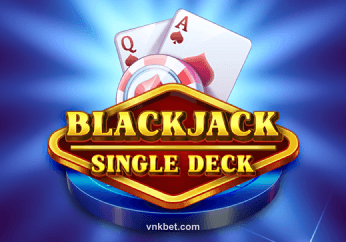 Hình ảnh trò chơi Backjack Single Deck tại vnk bet
